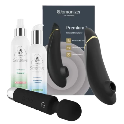 Pack stimulation clitoridienne – Womanizer Premium – Édition luxe