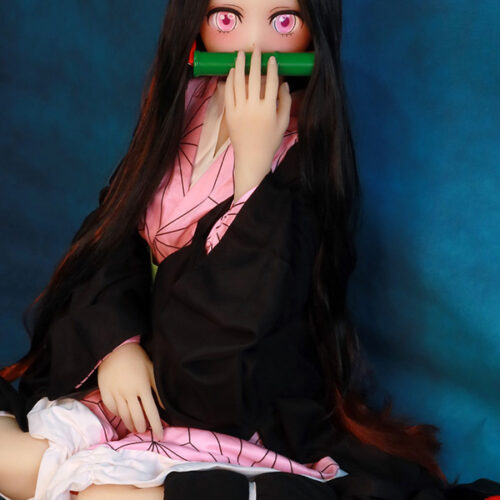 Nezuko Kamado – Poupée sexuelle Demon Slayer Amine avec tête en TPE