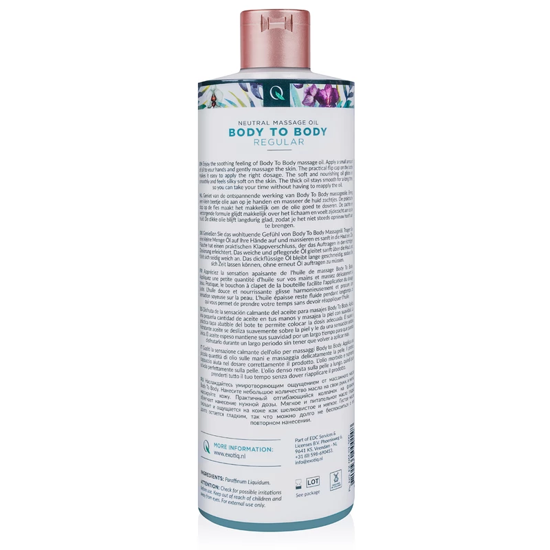 Huile Exotiq Body To Body 500 ml | Huile de Massage Relaxante – Image 5