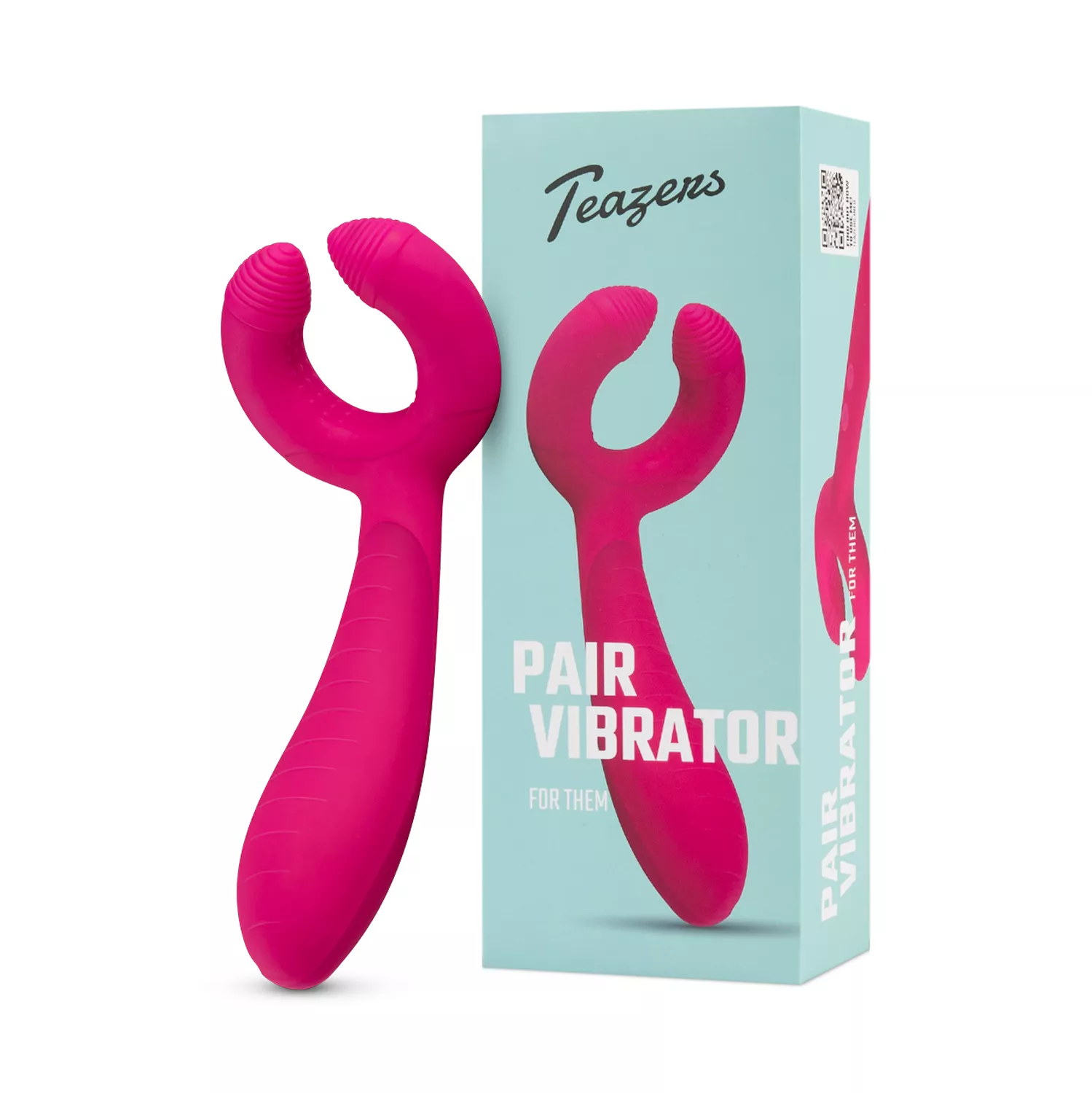 Teazers Pair Vibrator | Stimulateur Couple Rechargeable IPX7 – Image 32