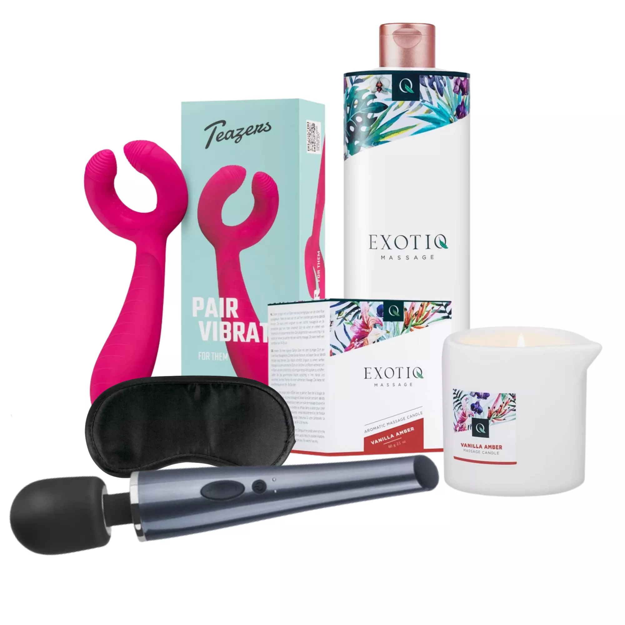 Teazers Pair Vibrator | Stimulateur Couple Rechargeable IPX7